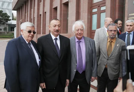 President Ilham Aliyev receives participants of 55th Convention of World Boxing Council
