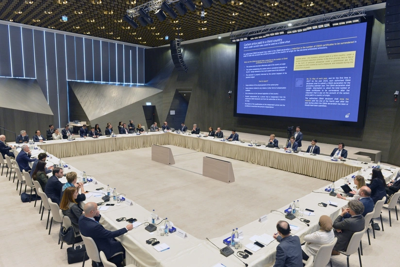 Bakıda “Sərhəddə Karbon Tənzimlənməsi Mexanizmi” mövzusunda dəyirmi masa keçirilib