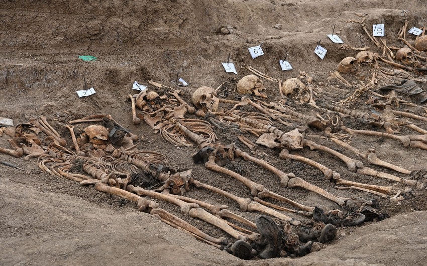 Another mass grave discovered in liberated areas
