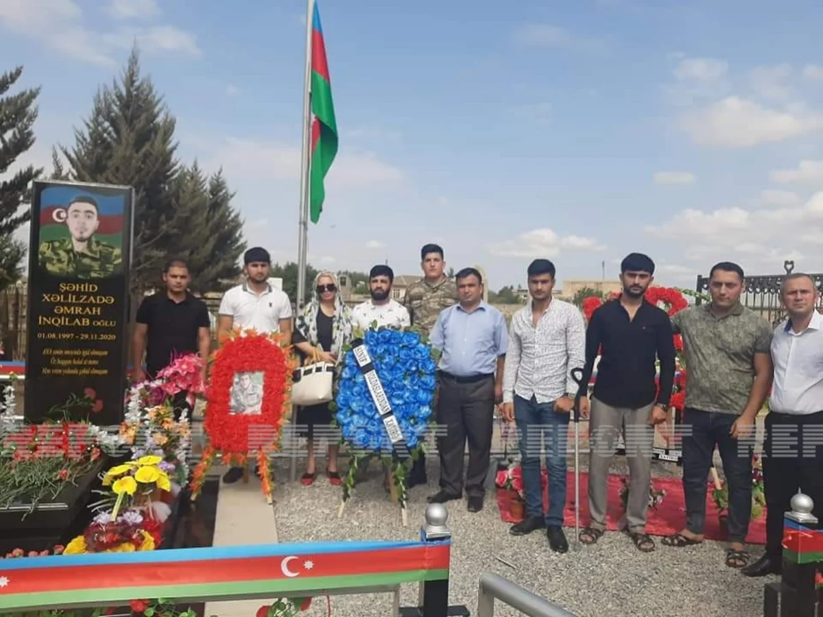 Biləsuvarda Vətən müharibəsi şəhidinin doğum günü qeyd edilib