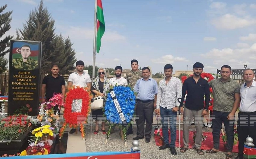 Biləsuvarda Vətən müharibəsi şəhidinin doğum günü qeyd edilib