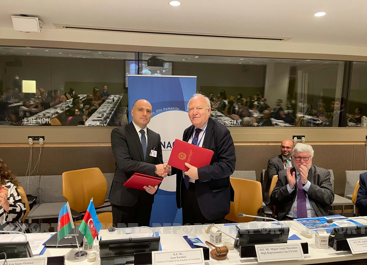 Azerbaijan, UN ink action plan on global appeal Peace4Culture