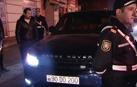 ​Bakıda “Range Rover” sürən sərxoş sürücü saxlanılıb - FOTO