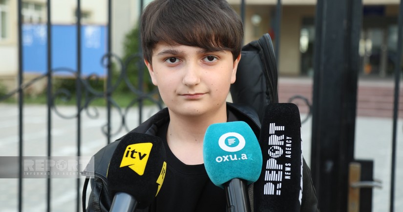 Возвращающийся в Кянгярли 14-летний ашуг: Планирую поступить в Агдамский центр мугама