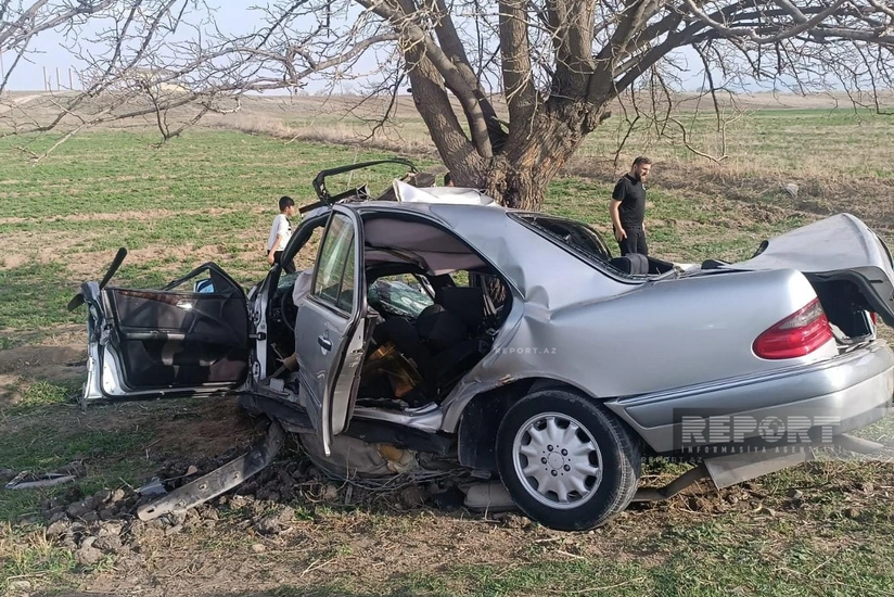 Ağstafada yol qəzası olub, ölən var