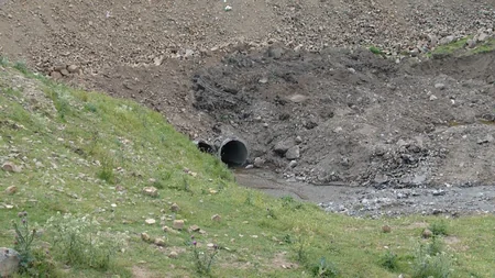 Daşkəsəndə dağılmış körpü və yol bərpa edilib