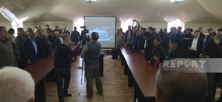 Tərtərdə mina təhlükəsi ilə bağlı konfrans keçirilib, beynəlxalq qurumlara müraciət olunub