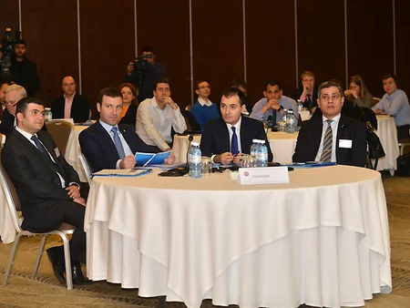 UEFA seminarına qatılan 14 ölkənin nümayəndələri Bakı Olimpiya Stadionunda olub