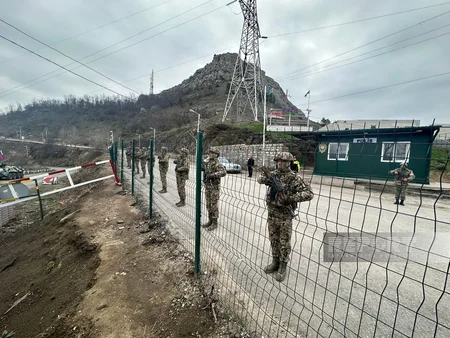 Protest on Khankandi-Lachin road going on for 119 days