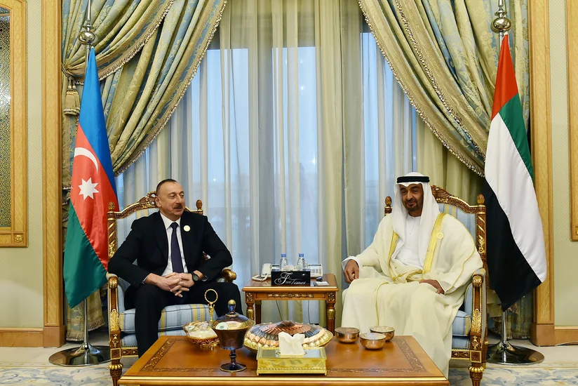 President Ilham Aliyev met with Crown Prince of Abu Dhabi, deputy Supreme Commander of UAE Armed Forces