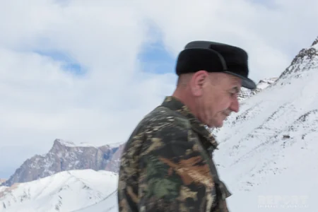 Alpinistlərin itkin düşdüyü dağlardan - FOTOREPORTAJ