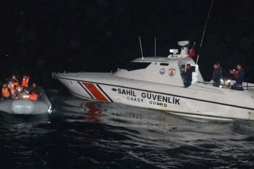 Türkiyə sahillərində onlarla qanunsuz miqrant saxlanılıb