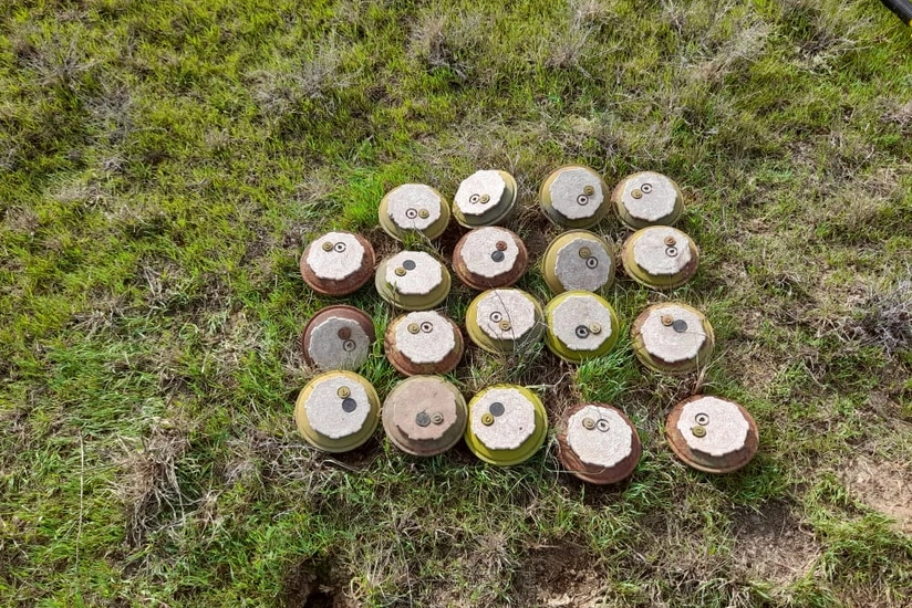 Lachin police find mines in Khojavend 