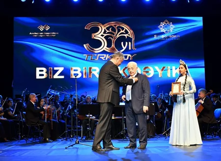 Bakıda TÜRKSOY-un 30 illiyinə həsr olunmuş qala konsert keçirilib