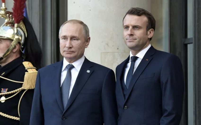 Putinlə Makron Süleymaninin qətlini müzakirə ediblər