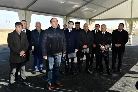 В Евлахском пилотном агропарке будут обеспечены работой 1 500 человек