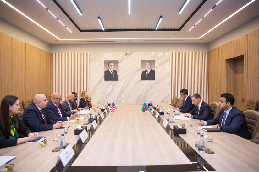 Рашад Набиев обсудил Средний коридор с помощником министра торговли США