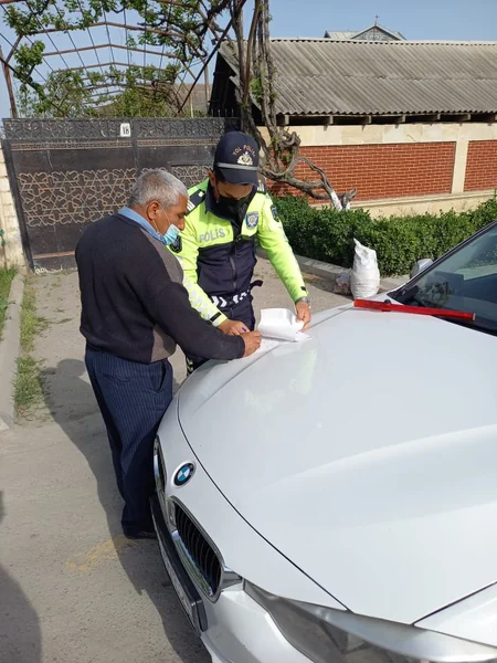 Kürdəmirdə reyd zamanı 30 sürücü cərimələndi