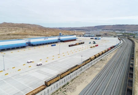 Prezident İlham Əliyev Abşeron Logistika Mərkəzinin açılışında iştirak edib - YENİLƏNİB