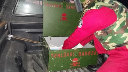 Balakəndə əl qumbaraları aşkarlanıb