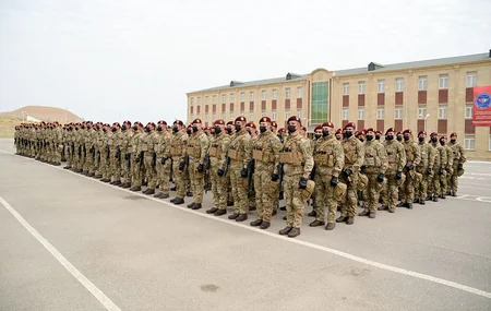 Solemn opening of 'Three Brothers - 2021' international exercises held in Baku