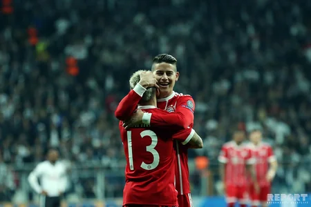 Бавария обыграла Бешикташ и пробилась в 1/4 финала Лиги чемпионов - ФОТОРЕПОРТАЖ