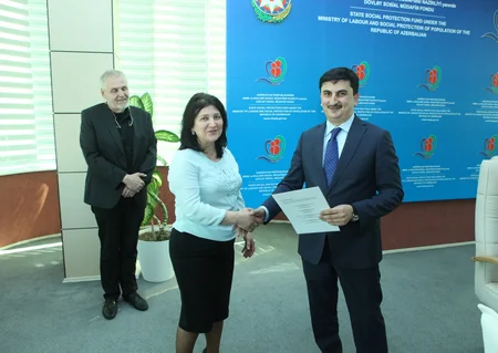 Sosial xidmət sahəsində təlim keçən iştirakçılara sertifikatlar təqdim edilib