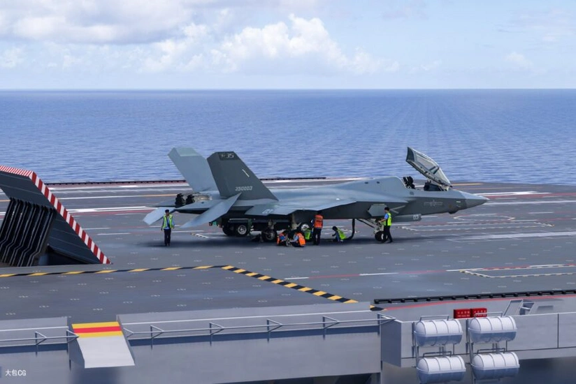 Китай впервые представит истребитель-невидимку J-35A