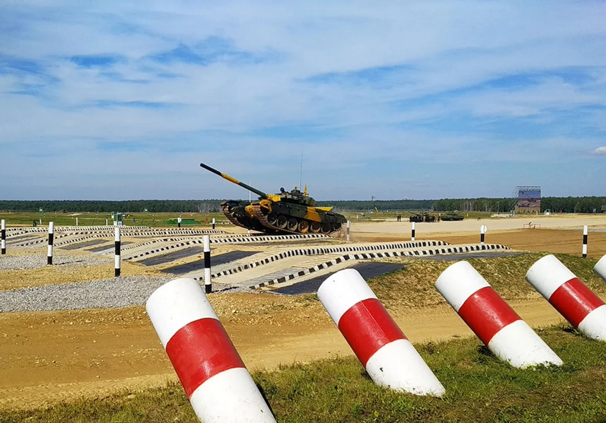 Azərbaycan hərbçiləri “Tank biatlonu” müsabiqəsində ilk yarışa başlayıb