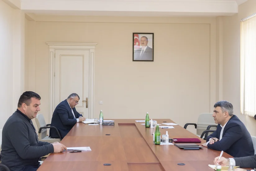 İnam Kərimov Saatlıda vətəndaşları qəbul edib