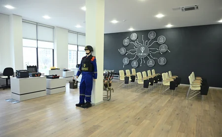 President attends opening of Aghdam Regional Digital Management Center