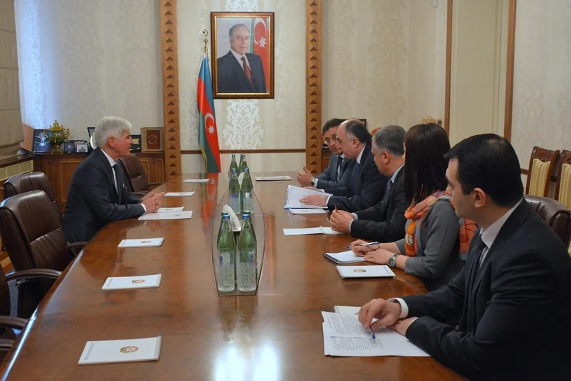 Elmar Mammadyarov received incoming Honorary Consul of Azerbaijan to Austria
