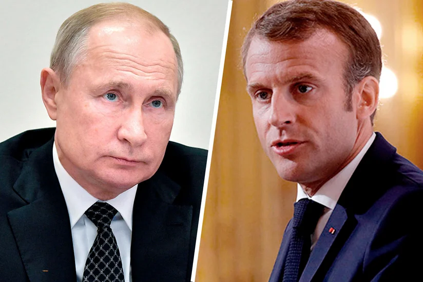 Слова Путина встревожили Макрона