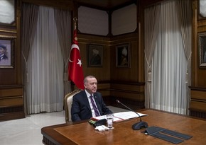 Rəcəb Tayyib Ərdoğan Emmanuel Makronla danışıqlar apardı