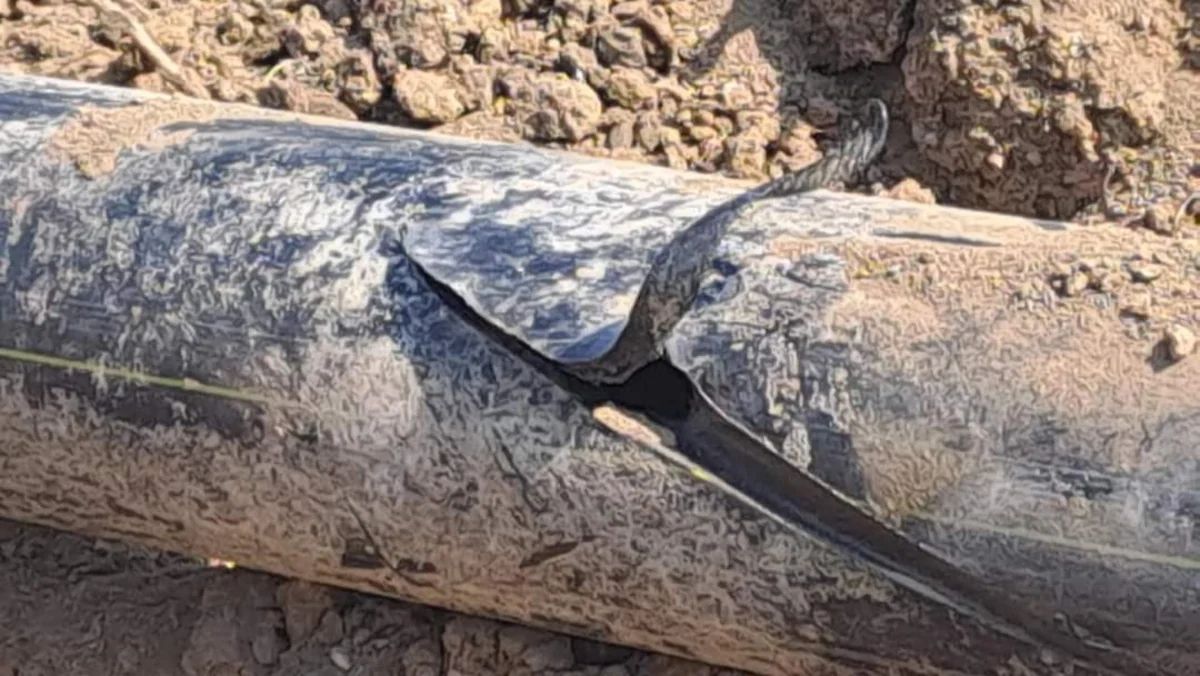 В Джалилабаде устранили последствия аварии на газопроводе