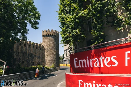 Formula 1 pilotları Bakıda - FOTOLAR