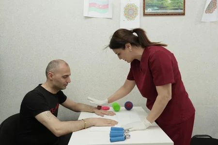 Xaçmaz Reabilitasiya Mərkəzinə mediatur təşkil edilib