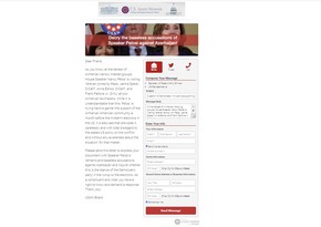 Azerbaijanis living in US launch campaign against Nancy Pelosi