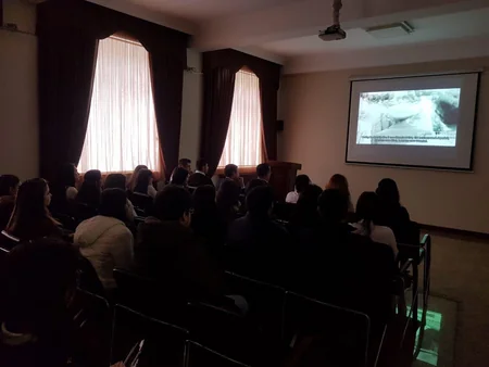Diplomatiya könüllüləri Memorial Soyqırımı Muzeyində olub - FOTO