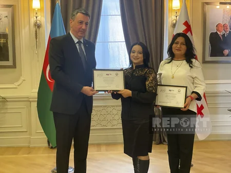 Azərbaycanın Gürcüstandakı səfirliyi bir qrup şəxsi təltif edib