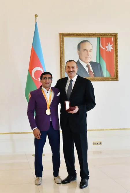 Prezident İlham Əliyev XV Yay Paralimpiya Oyunlarında iştirak etmiş idmançılarla görüşüb - YENİLƏNİB