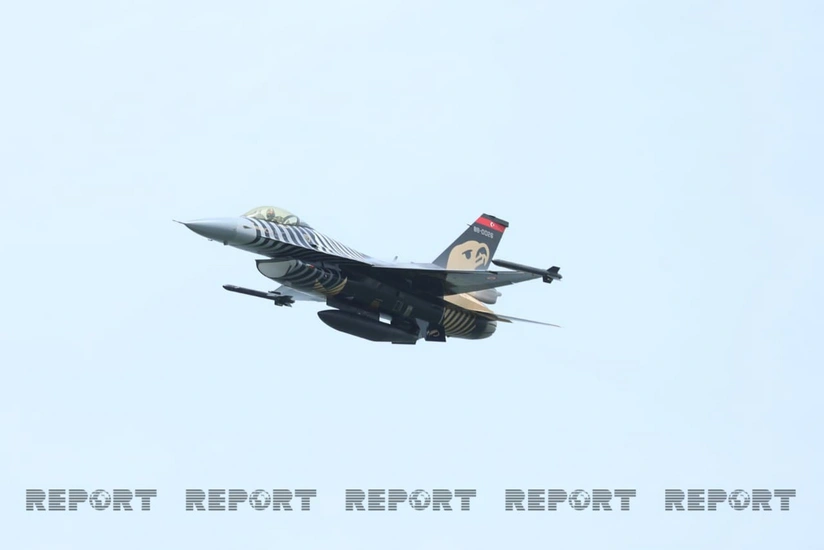 Bakıda Türkiyə qırıcı təyyarələrinin uçuşu həyata keçirilir