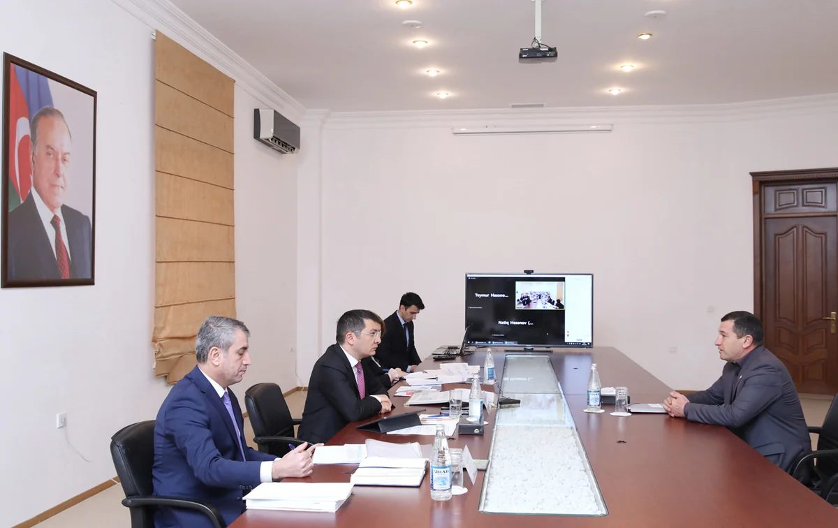 İqtisadiyyat nazirinin I müavini Göyçayda vətəndaşları qəbul edib