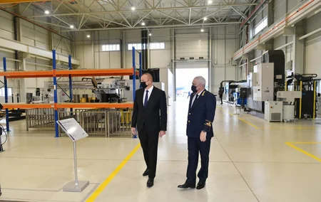 Prezident İlham Əliyev yeni Biləcəri lokomotiv deposunun açılışında iştirak edib
