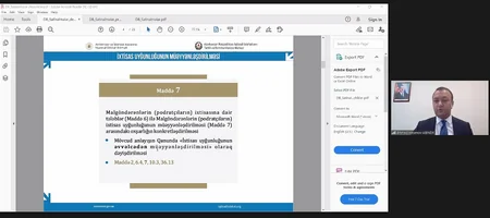 “Dövlət satınalmaları haqqında” qanuna dəyişikliklərə dair görüş keçirilib