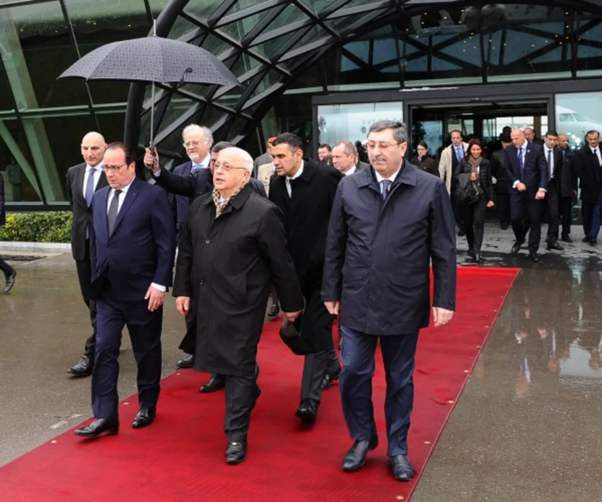 Fransa prezidentinin Azərbaycana işgüzar səfəri başa çatıb
