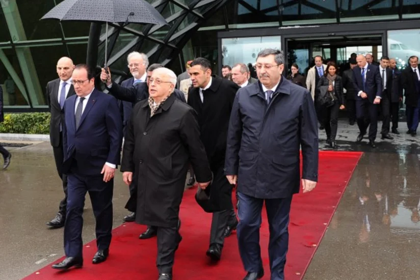Fransa prezidentinin Azərbaycana işgüzar səfəri başa çatıb