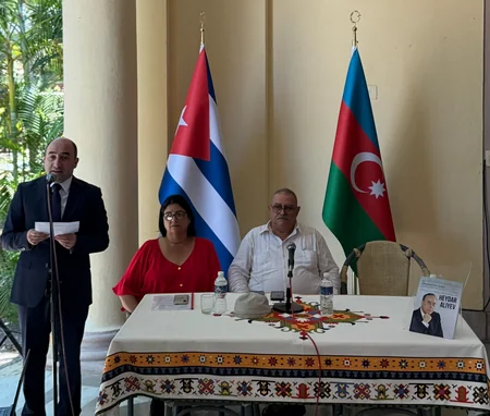 Event dedicated to 102nd anniversary of Heydar Aliyev's birth held in Havana