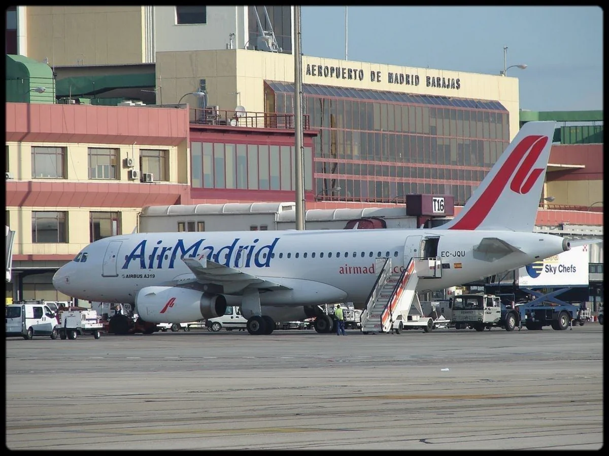 Mummified embryo found on board a plane at Madrid airport