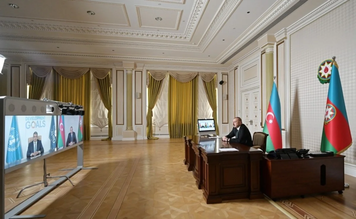 President Aliyev holds videoconference with UNWTO Secretary-General